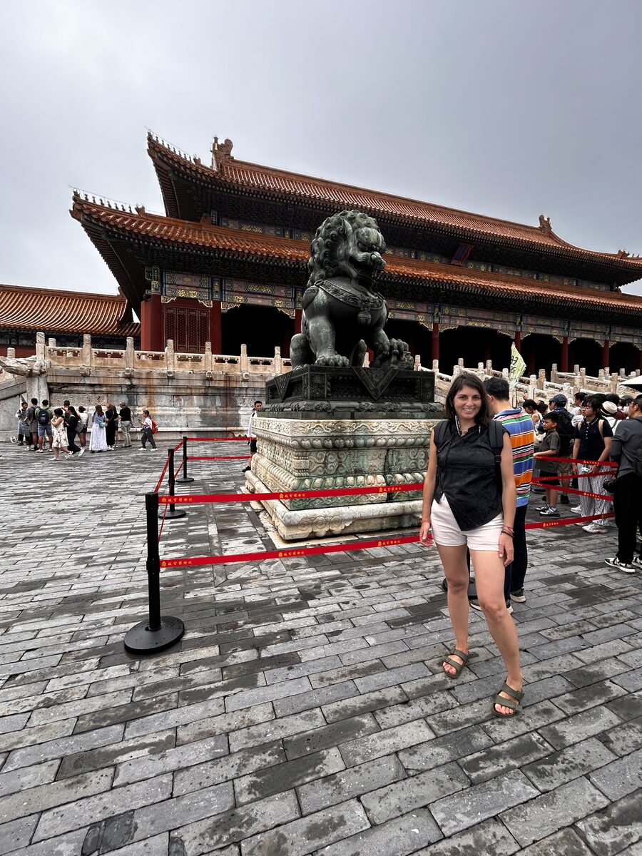 En la Ciudad Prohibida, en Pekín